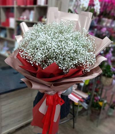 Букет цветов из: Гипсофила в Ухолово