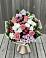 Букет цветов из: Альстромерии, Гвоздики, Розы и Хризантемы в Ухолово
