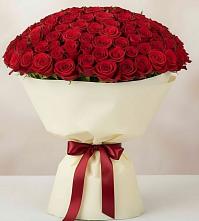 Букет 101 Красная роза Милано в Ухолово