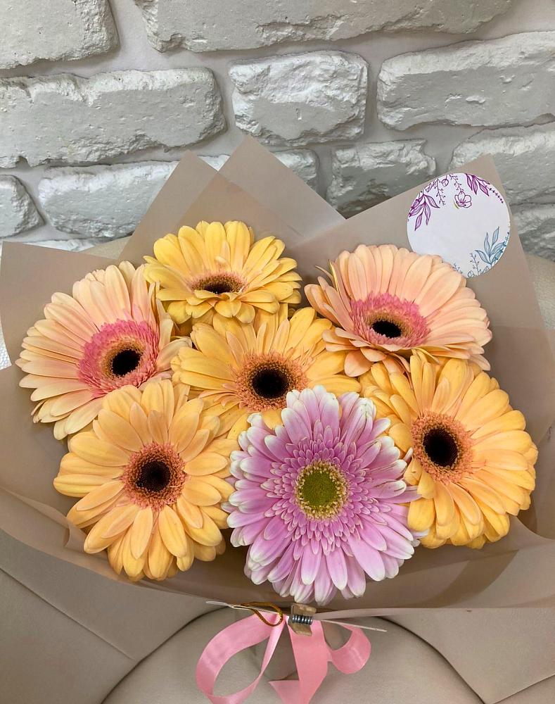 Букет цветов из: Герберы в Ухолово