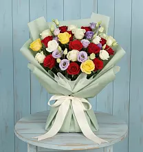 Букет цветов из:  Розы в Ухолово