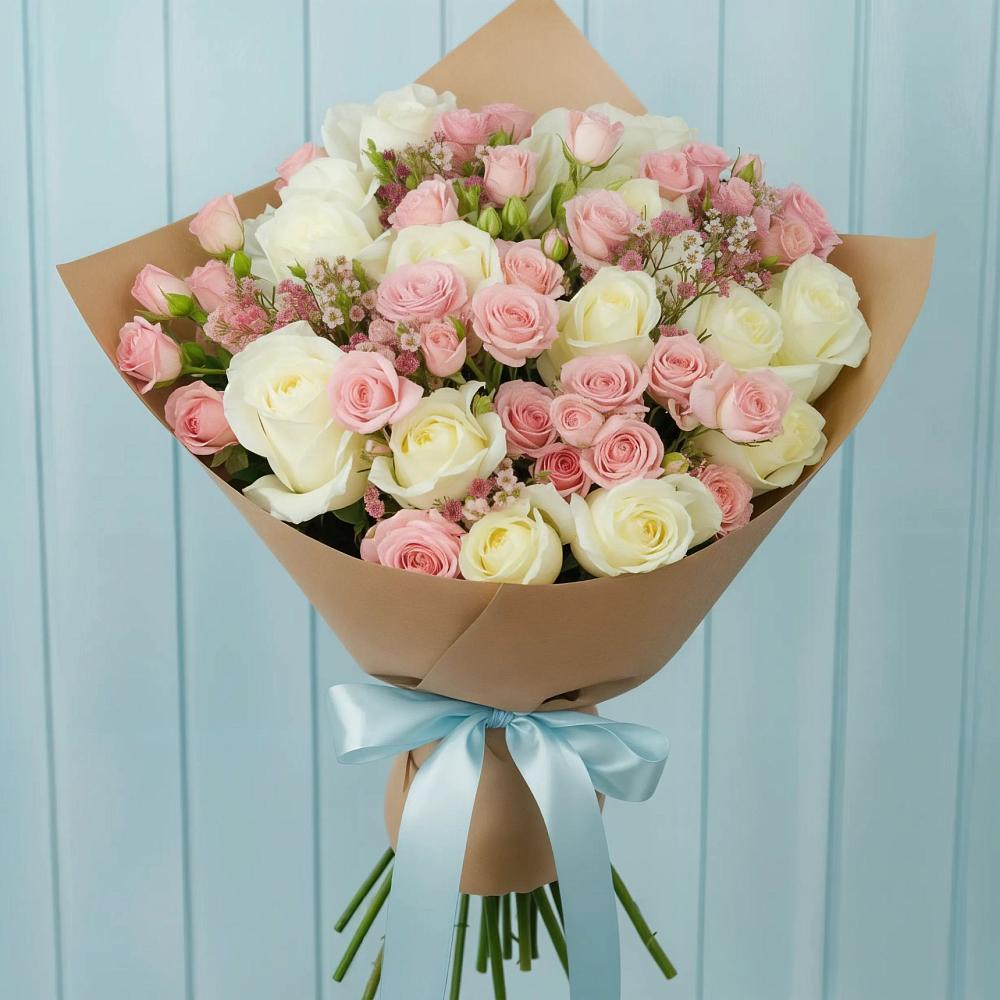 Букет цветов из: Розы в Ухолово