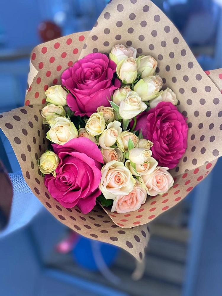 Букет цветов из: Розы в Ухолово