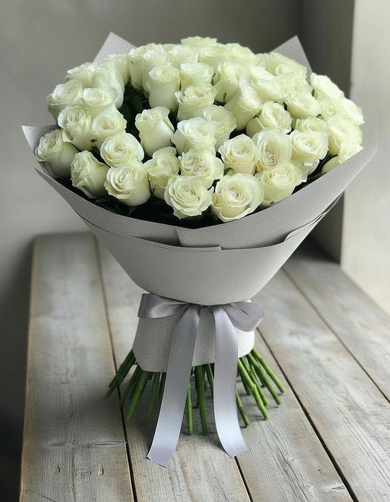 Букет 35 Белых роз в Ухолово