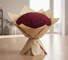 Букет 101 Красная роза в Ухолово
