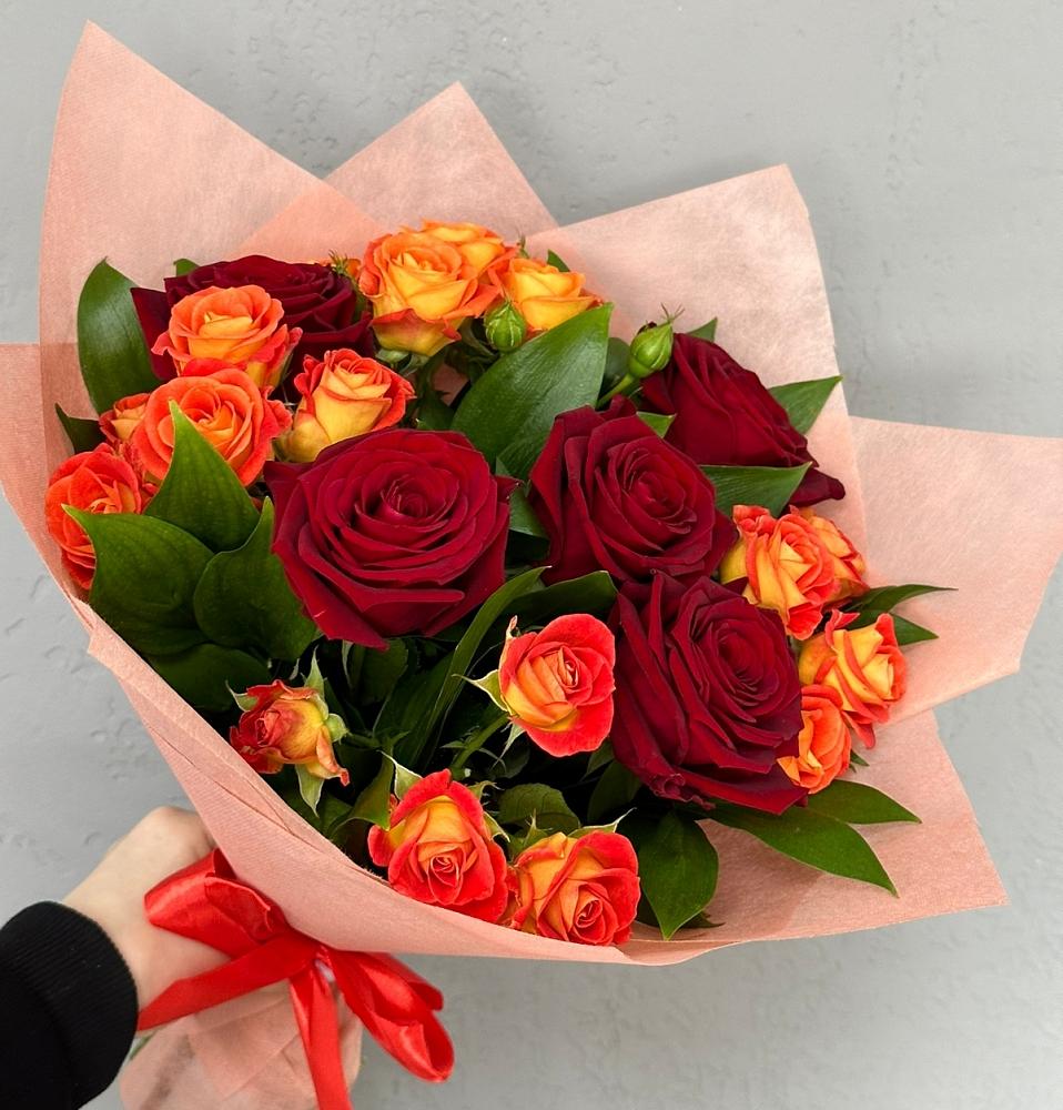 Букет Любовь и восторг в Ухолово