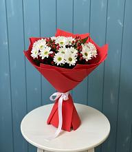 Букет цветов из:  Хризантемы #REPLACE_PRED# Ухолово