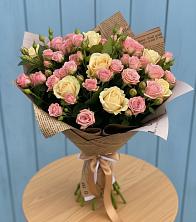 Букет цветов из:  Розы в Ухолово