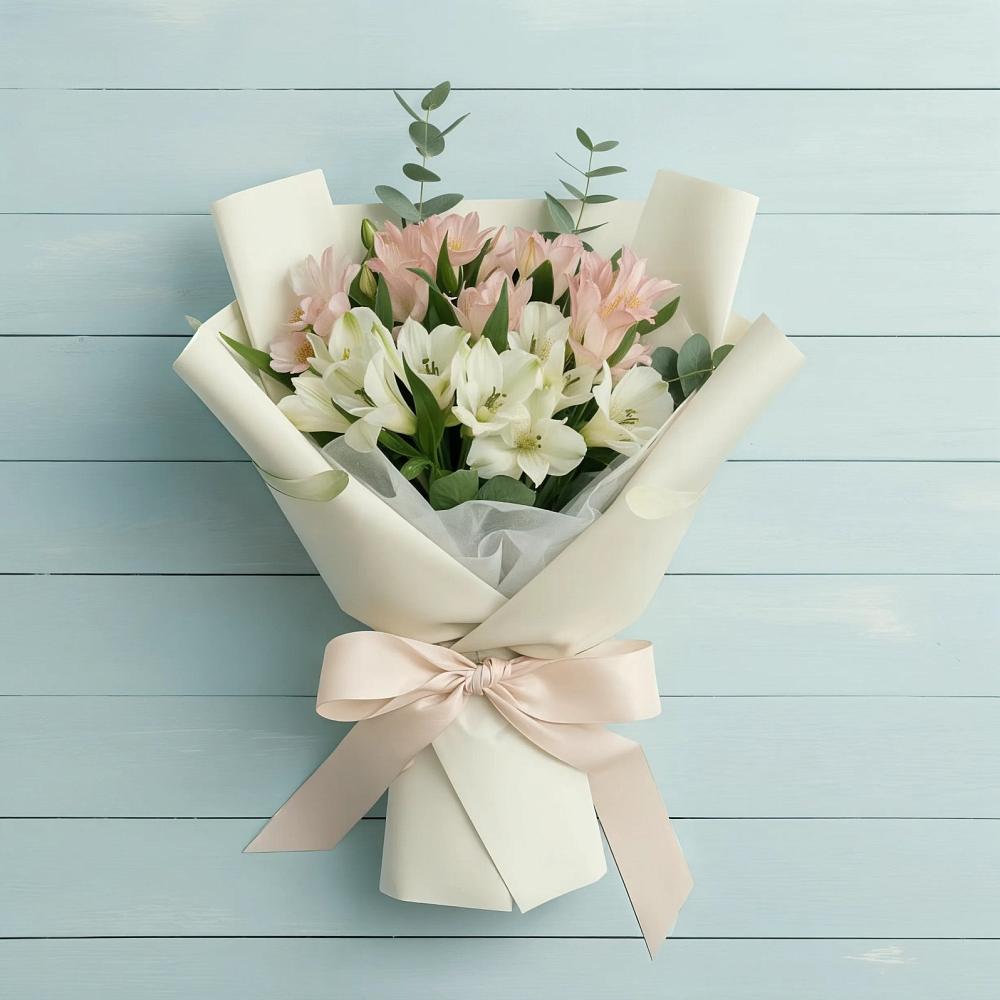 Букет цветов из: Альстромерии в Ухолово