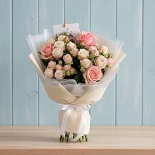 Букет цветов из:  Розы #REPLACE_PRED# Ухолово