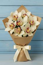 Букет цветов из:  Орхидеи и Розы в Ухолово